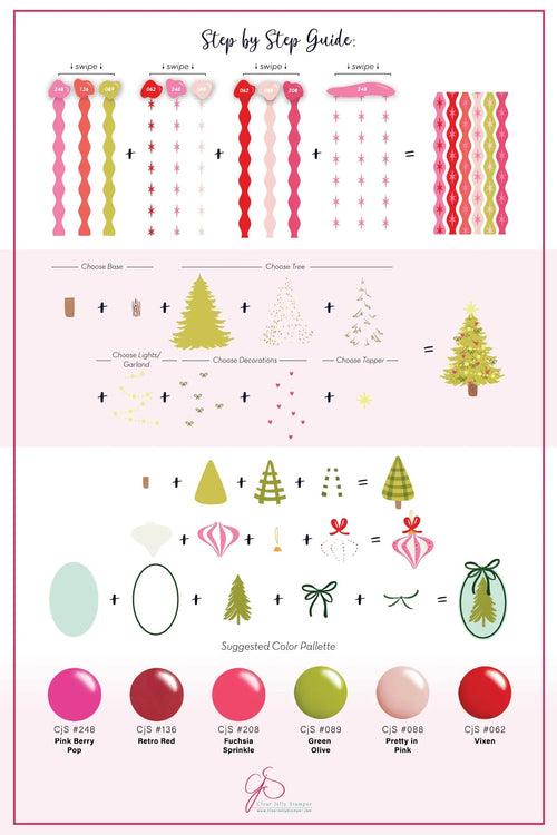 CJS-C-96 Vintage Chic Christmas - Ongles Elaine Lemay
