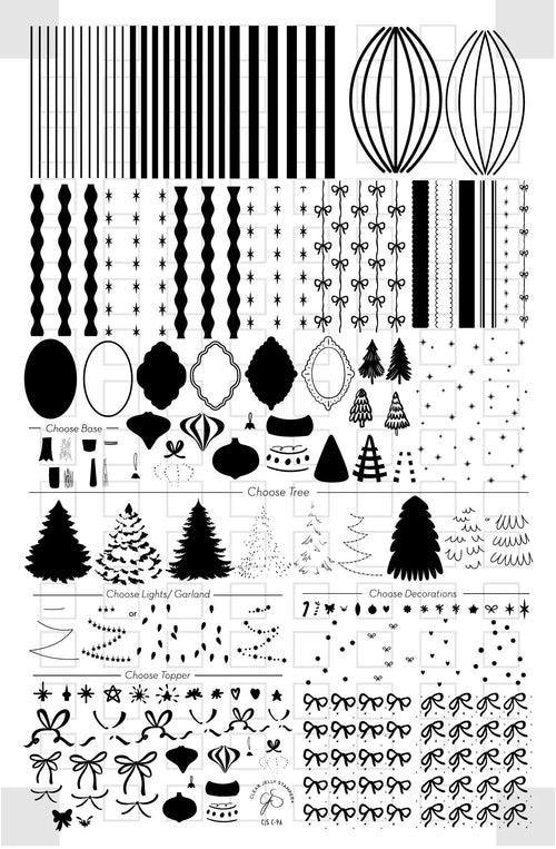 CJS-C-96 Vintage Chic Christmas - Ongles Elaine Lemay