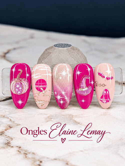 CJS-H-115 Hey Boo - Ongles Elaine Lemay