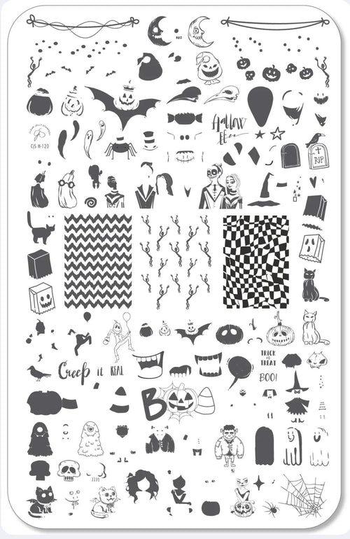 CJS-H-120 Creep it Real - Ongles Elaine Lemay