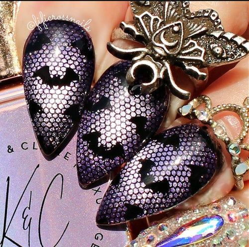 CJS-H-126 Pretty Little Ghost - Ongles Elaine Lemay