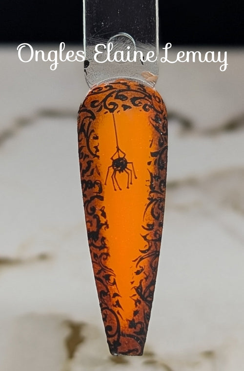 CJS-H-126 Pretty Little Ghost - Ongles Elaine Lemay