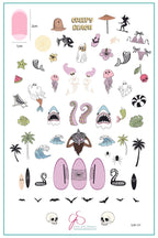 CJS-H-127 Creepy Beach - Ongles Elaine Lemay