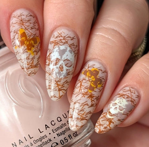 CJS-H-128 Macabre Muse - Ongles Elaine Lemay
