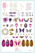 CJS-H-128 Macabre Muse - Ongles Elaine Lemay