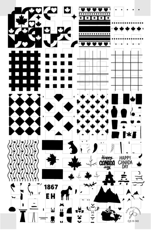 CJS-H-140 The Great Canadian Mix - Ongles Elaine Lemay