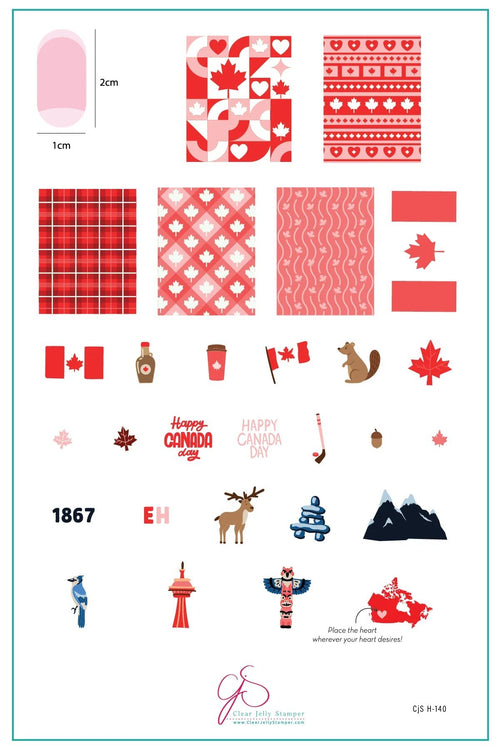 CJS-H-140 The Great Canadian Mix - Ongles Elaine Lemay