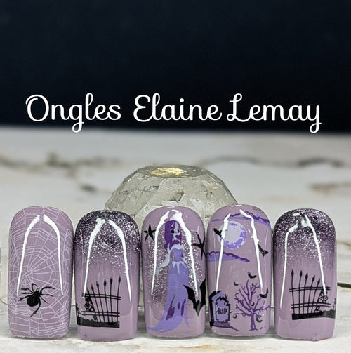 CJS-H-69 Give me Chills - Ongles Elaine Lemay