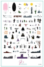 CJS-H-98 Halloween Silhouettes - Ongles Elaine Lemay