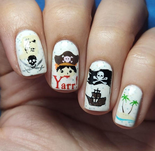 CJS-LC-15 Ahoy Matey - Ongles Elaine Lemay