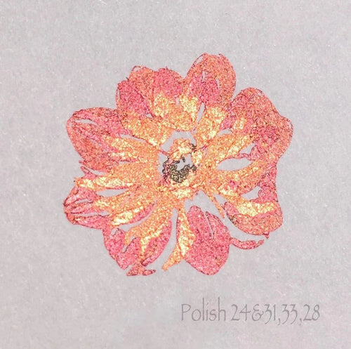 CJS-LC-16 Full On Floral - Ongles Elaine Lemay