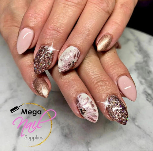 CJS-LC-16 Full On Floral - Ongles Elaine Lemay