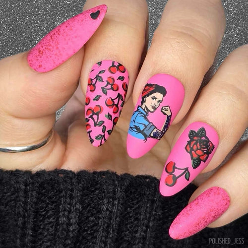 CJS-LC-85 Pin-Up - Ongles Elaine Lemay