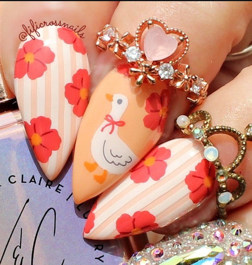 CJS-LE-13 Hoppy Easter - Ongles Elaine Lemay