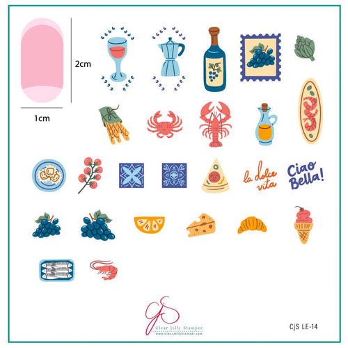 CJS-LE-14 The Sweet Life - Ongles Elaine Lemay