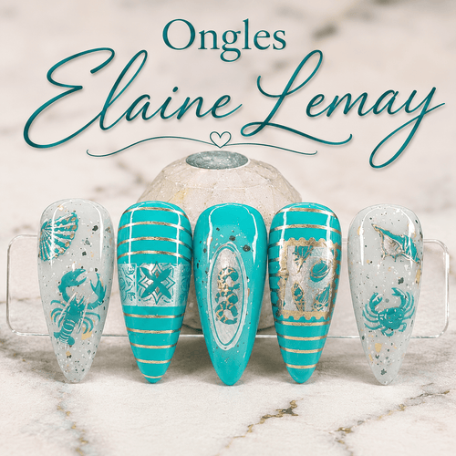 CJS-LE-14 The Sweet Life - Ongles Elaine Lemay