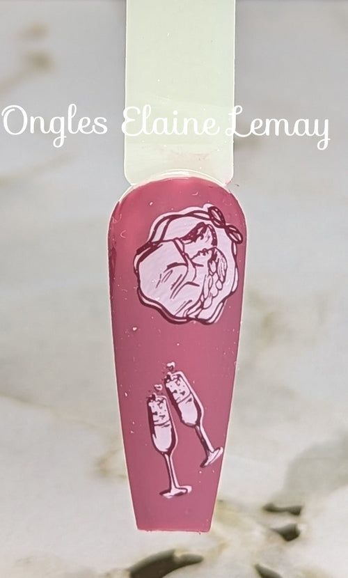 CJS-V-57 Cupids Canvas - Ongles Elaine Lemay