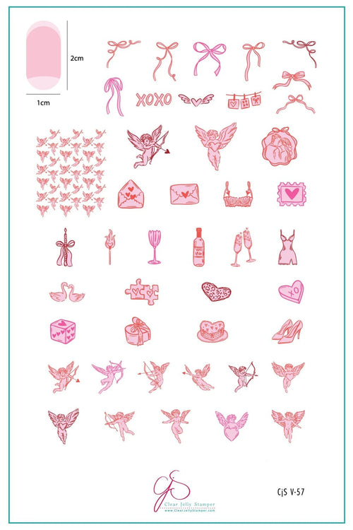 CJS-V-57 Cupids Canvas - Ongles Elaine Lemay
