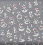Collant 3D Boules de Noel - Ongles Elaine Lemay