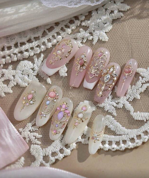 Collant 3D Rose - Ongles Elaine Lemay