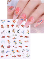 Collant CA-832 motif asiatique - Ongles Elaine Lemay