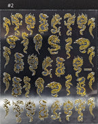 Collant dragon-Phoénix 2 - Ongles Elaine Lemay