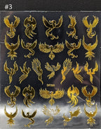 Collant dragon-Phoénix 3 - Ongles Elaine Lemay