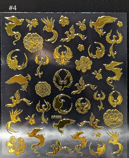 Collant dragon-Phoénix 4 - Ongles Elaine Lemay