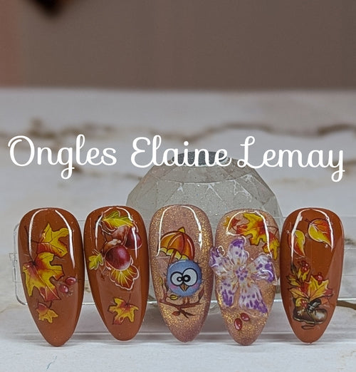 Collant F1161 - Ongles Elaine Lemay