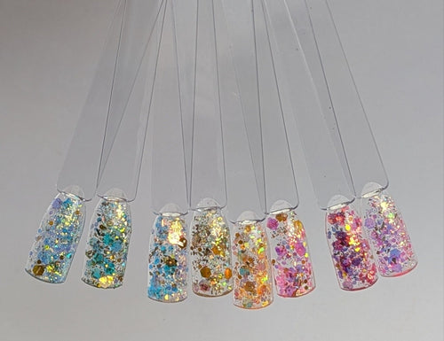 Collection complète L'Éclatante Or - Ongles Elaine Lemay