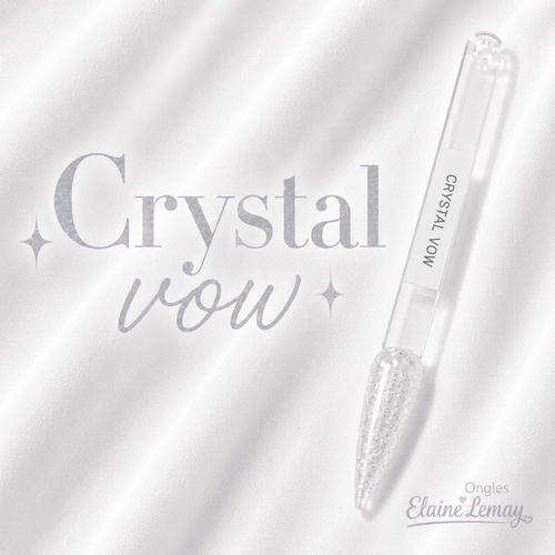 Crystal Vow - Ongles Elaine Lemay