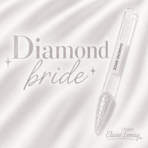 Diamond Bride - Ongles Elaine Lemay