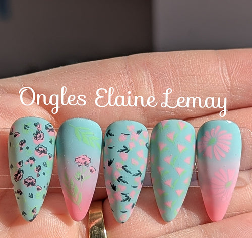 Dusty Rose - Ongles Elaine Lemay