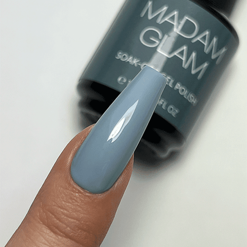 Eight of blue - Ongles Elaine Lemay