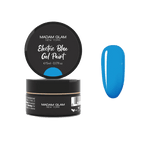 Electric Blue Gel paint - Ongles Elaine Lemay