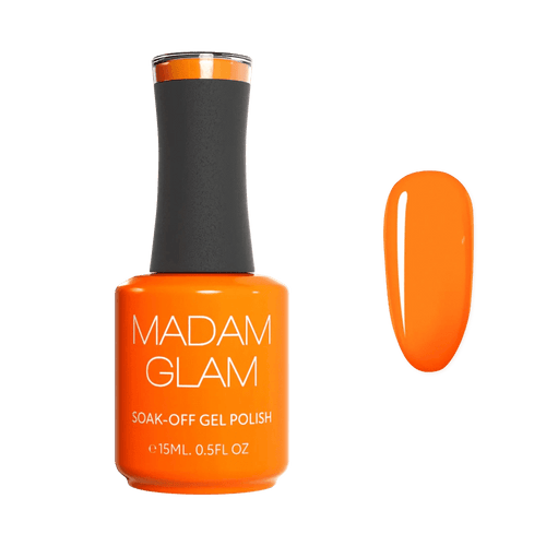 Electric Tangerine - Ongles Elaine Lemay