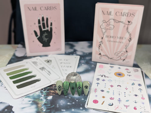 Expansion Jeu de Cartes de Celina Ryden Boho Vibes - Ongles Elaine Lemay