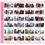 Feuille BN-373 water decal - Ongles Elaine Lemay