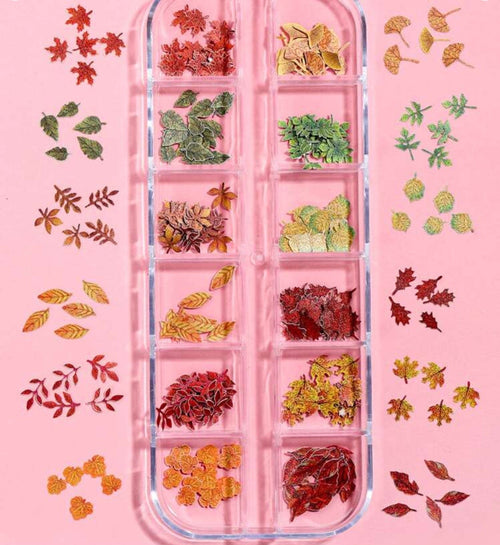Feuilles d’automne 2024 - Ongles Elaine Lemay