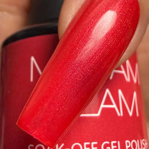 Fiery Red - Ongles Elaine Lemay