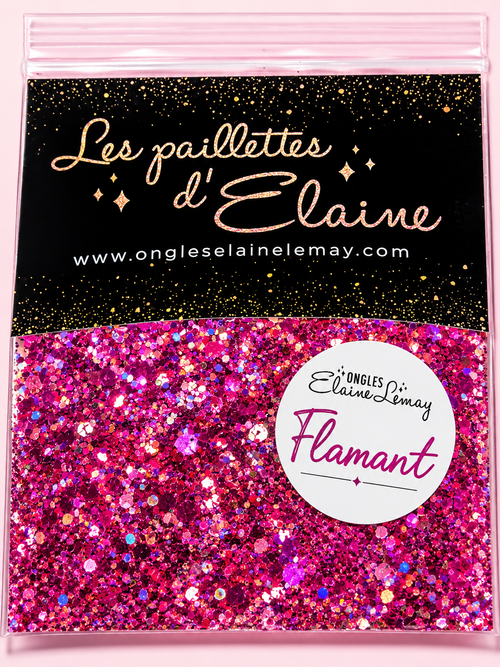 Flamant - Ongles Elaine Lemay