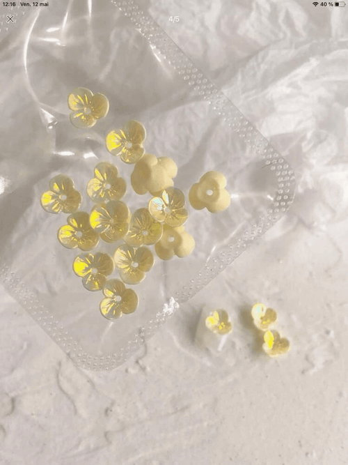 Fleurs 3D (paquet de 20) - Ongles Elaine Lemay