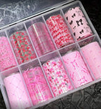 Foil Coquette - Ongles Elaine Lemay