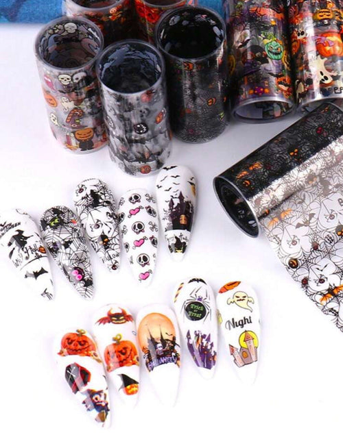 Foil Halloween 2024 - Ongles Elaine Lemay