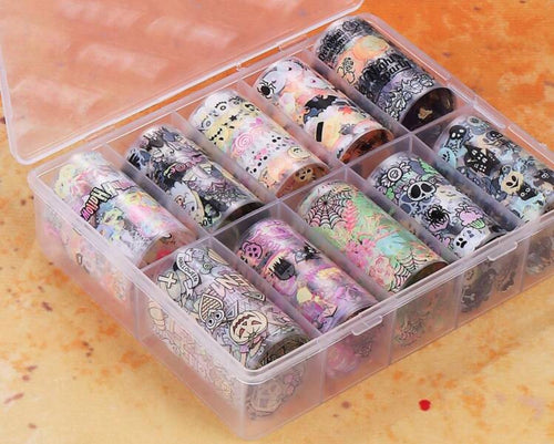 Foil Halloween 2025 - Ongles Elaine Lemay