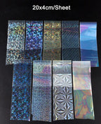 Foil holographique en sachet - Ongles Elaine Lemay