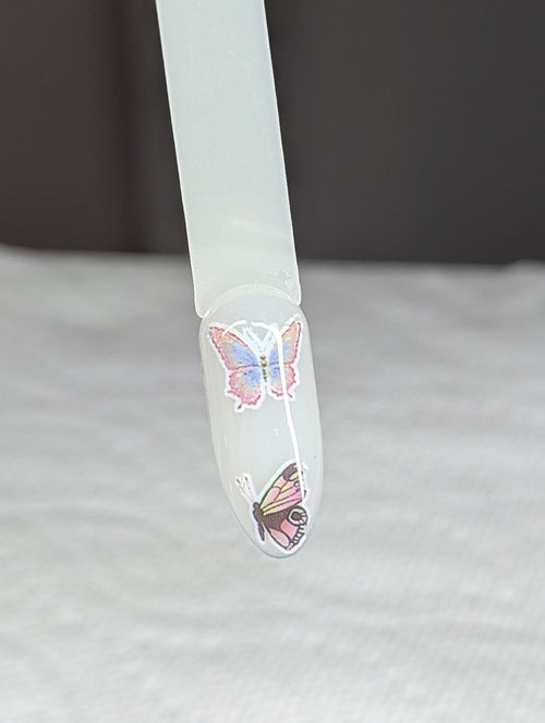 Foil papillon 7 - Ongles Elaine Lemay