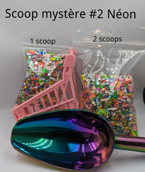 Scoop mystère #2 NÉON - Ongles Elaine Lemay 