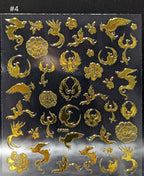 Collant dragon-Phoénix #4 - Ongles Elaine Lemay 