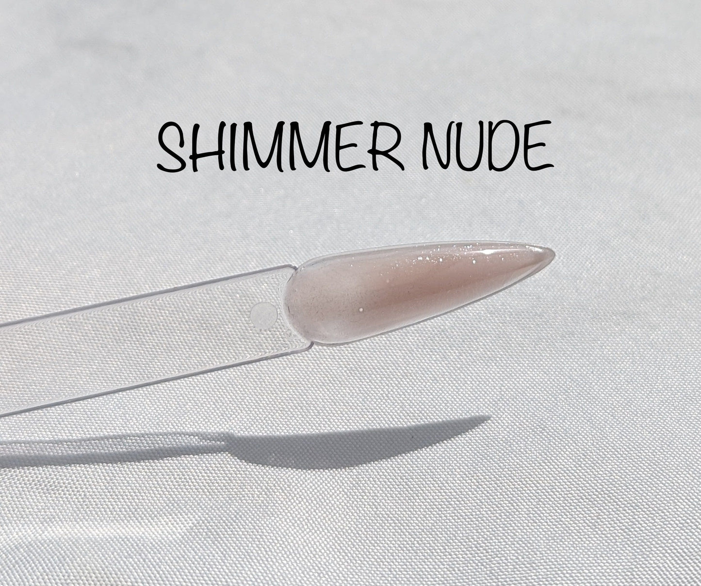 Builder gel Shimmer Nude en pot 15g